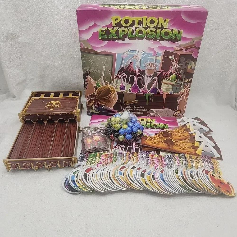 Game Potion Explosion 2016 First Edition CMON Board Horrible Games Mixing READ